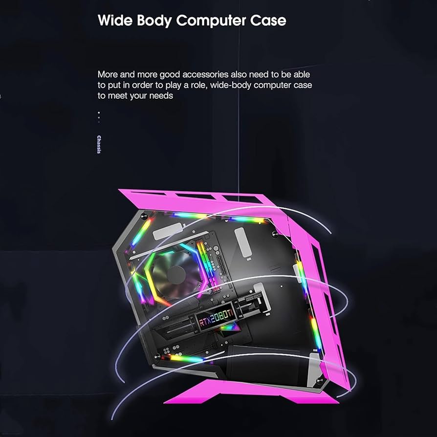 Amazon.co.jp: PCケース RGB PCケース特殊形状アクリルサイド Amazon.co.jp: PCケース RGB PCケース特殊形状アクリルサイド